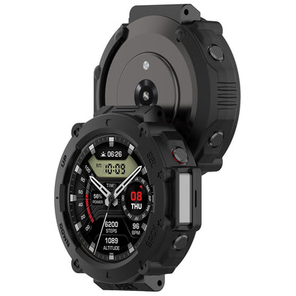 Anti-Scratch Watch Housing Case for Amazfit T-Rex Ultra A2142 TPU Cover Quick Release Hollow Case