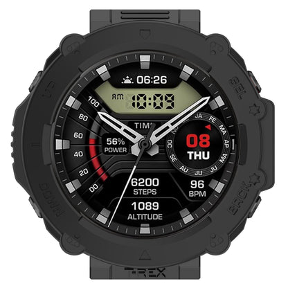 Anti-Scratch Watch Housing Case for Amazfit T-Rex Ultra A2142 TPU Cover Quick Release Hollow Case