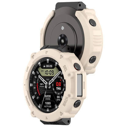 Anti-Scratch Watch Housing Case for Amazfit T-Rex Ultra A2142 TPU Cover Quick Release Hollow Case