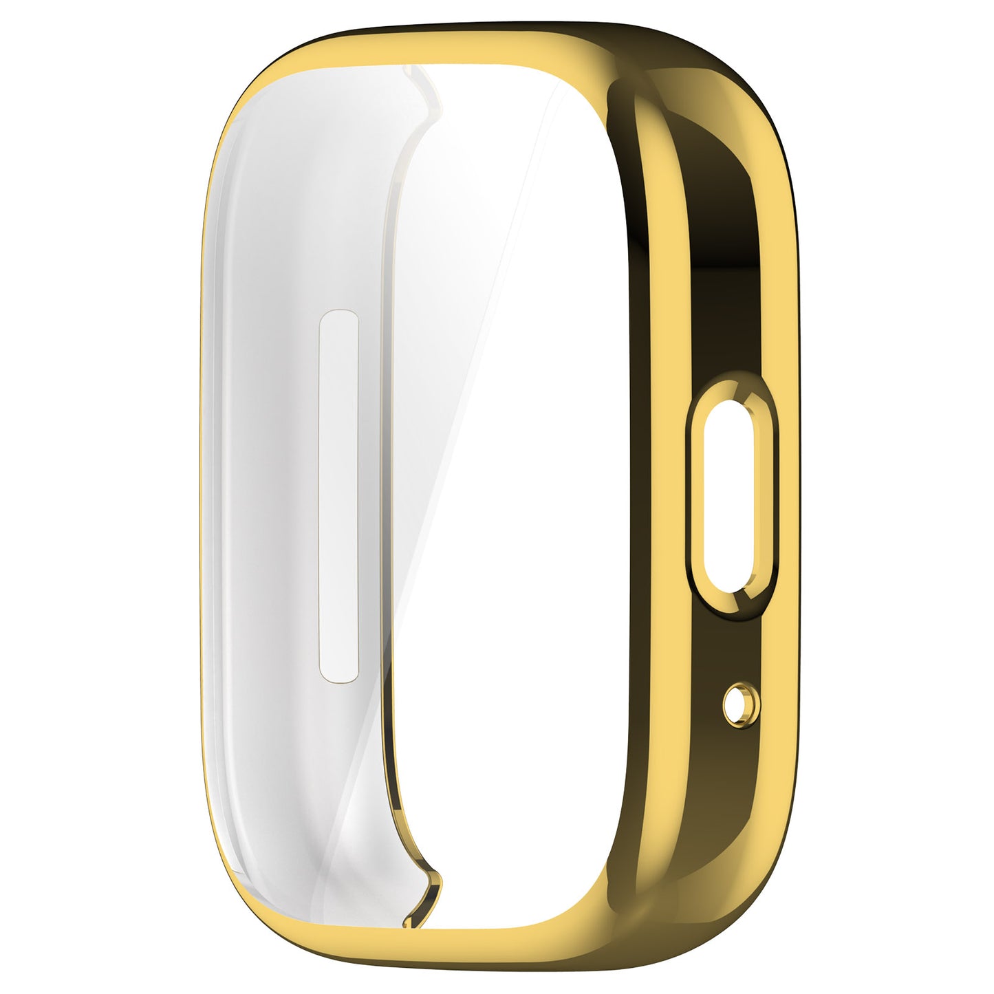 For Xiaomi Redmi Watch 3 Lite / Watch 3 Active Electroplated TPU Watch Case Scratch Proof Full Coverage Cover