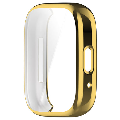 For Xiaomi Redmi Watch 3 Lite / Watch 3 Active Electroplated TPU Watch Case Scratch Proof Full Coverage Cover