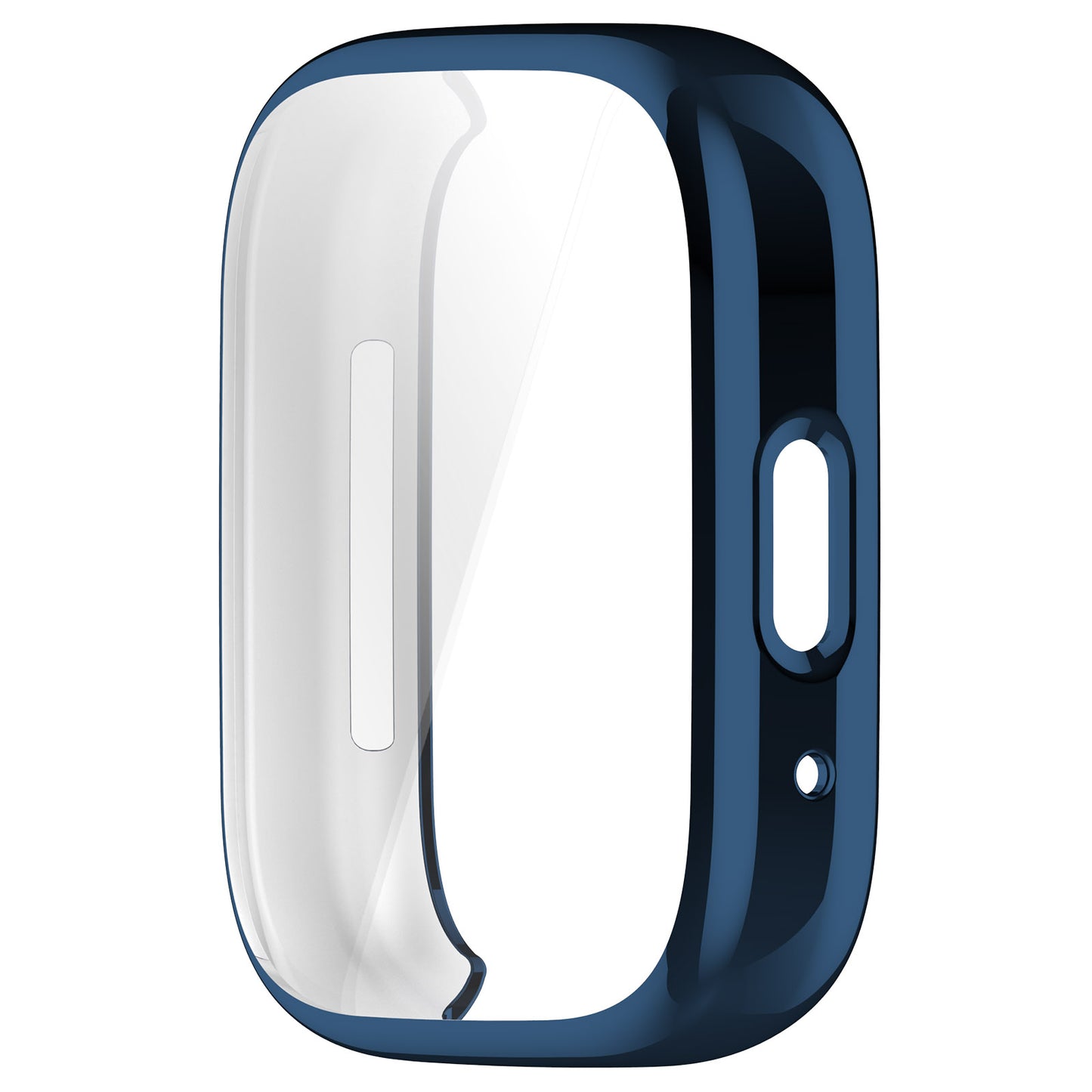For Xiaomi Redmi Watch 3 Lite / Watch 3 Active Electroplated TPU Watch Case Scratch Proof Full Coverage Cover