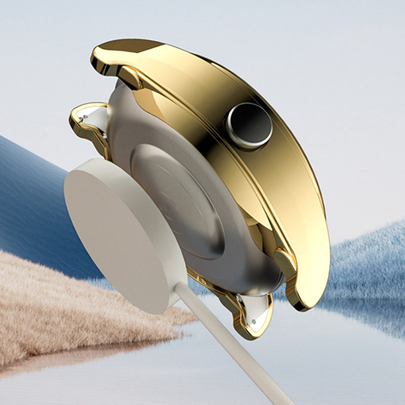 For Huawei Watch Buds Electroplating TPU Watch Frame Smartwatch Protective Case Edge Cover