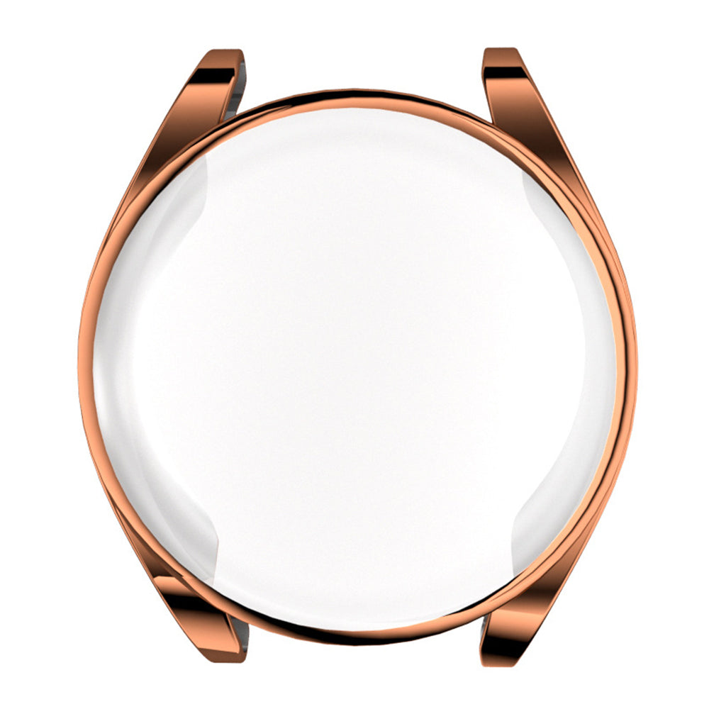 For Huawei Watch Buds Electroplating TPU Watch Frame Smartwatch Protective Case Edge Cover