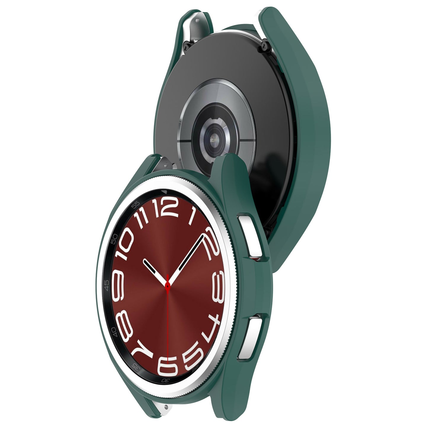 For Samsung Galaxy Watch6 Classic 43mm Scratch Proof Protective Case Hollowed-out Hard PC Cover