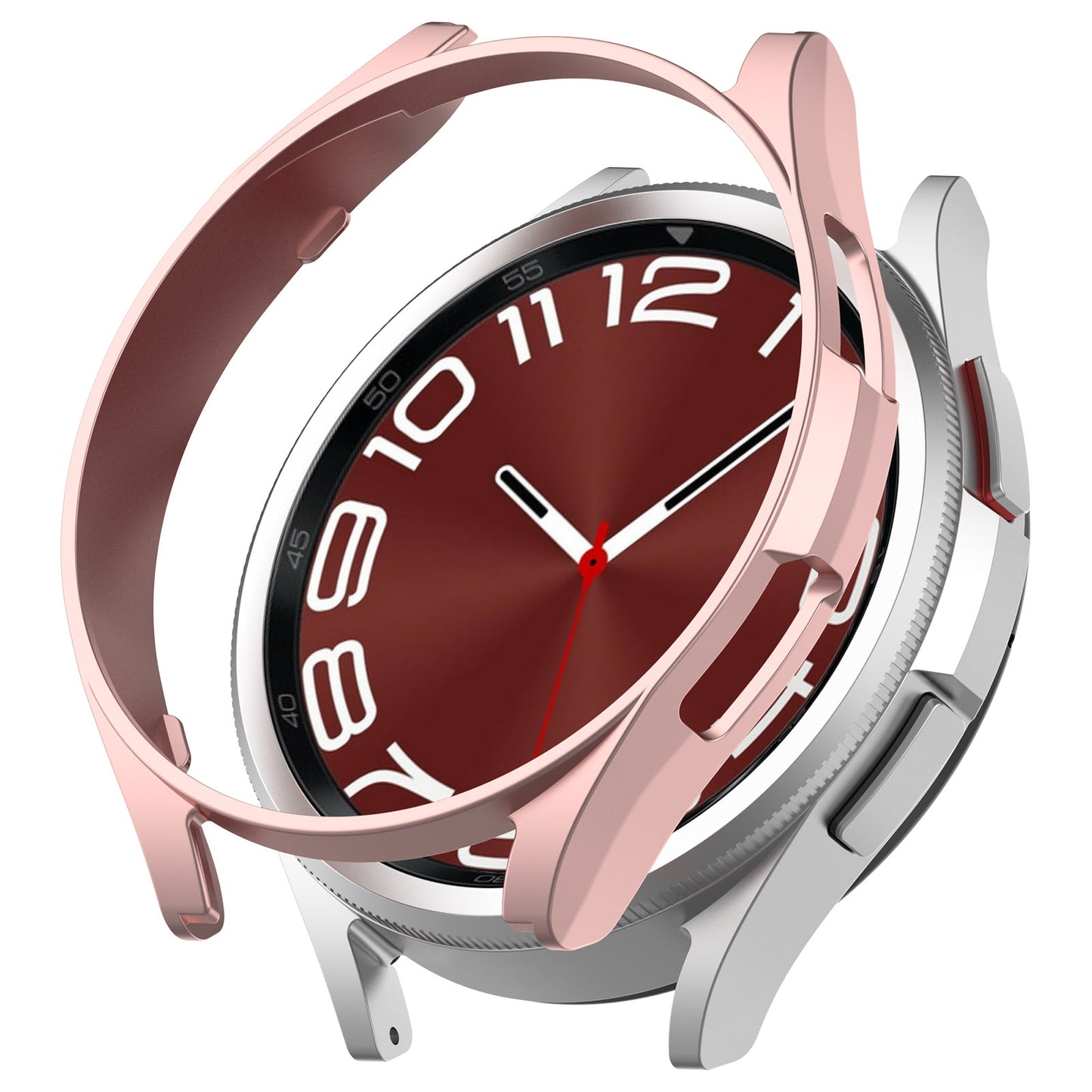 For Samsung Galaxy Watch6 Classic 43mm Scratch Proof Protective Case Hollowed-out Hard PC Cover