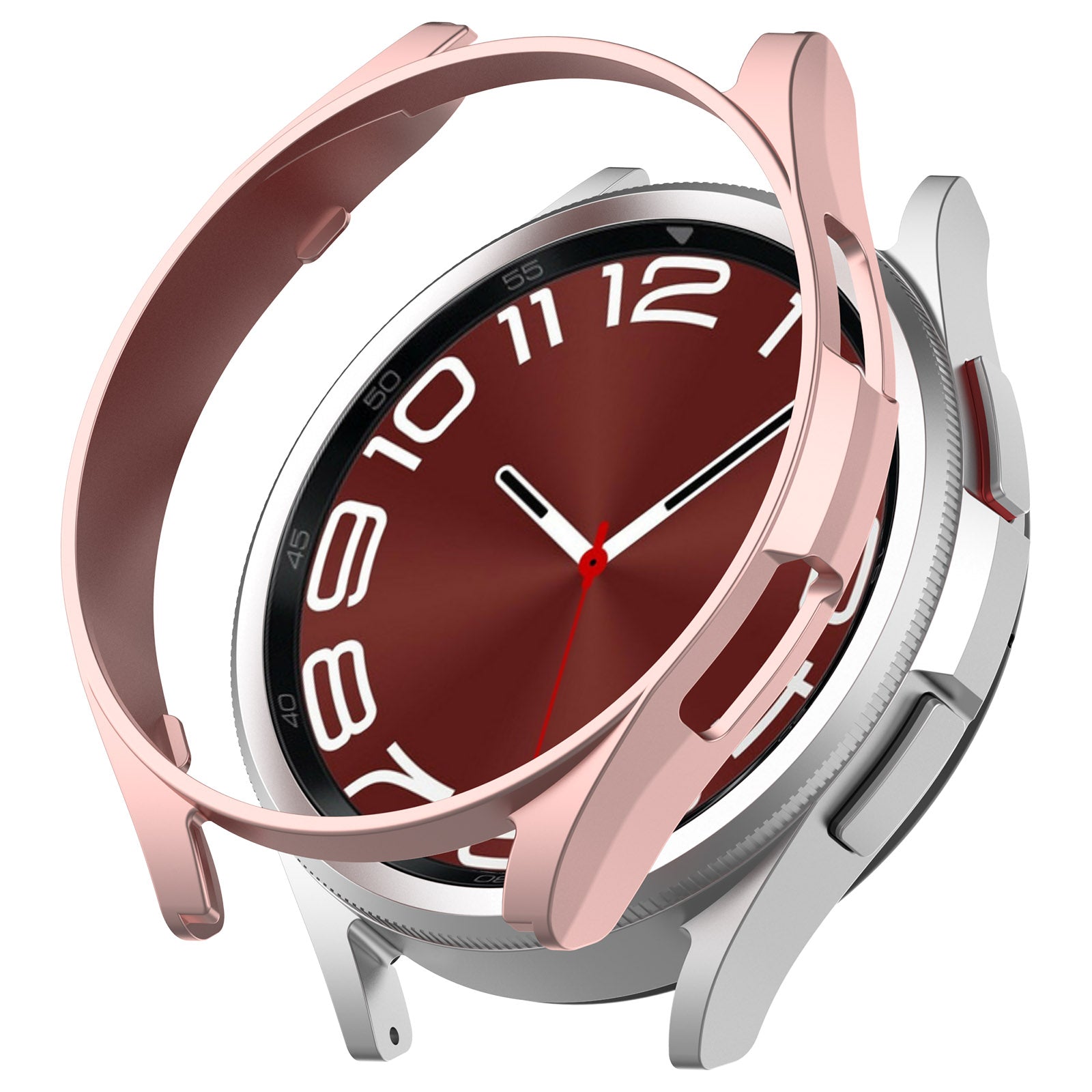 For Samsung Galaxy Watch6 Classic 43mm Scratch Proof Protective Case Hollowed-out Hard PC Cover