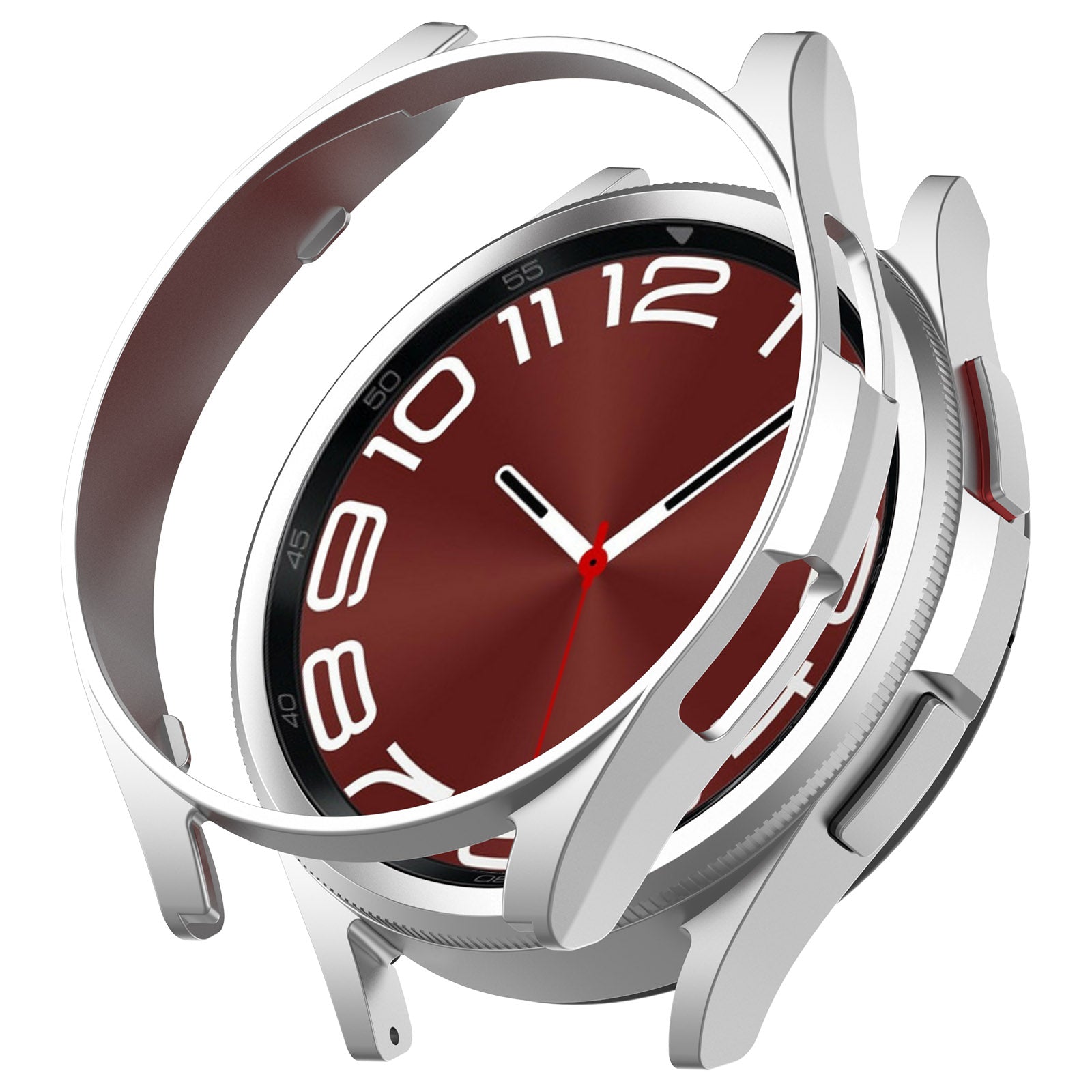 For Samsung Galaxy Watch6 Classic 43mm Scratch Proof Protective Case Hollowed-out Hard PC Cover