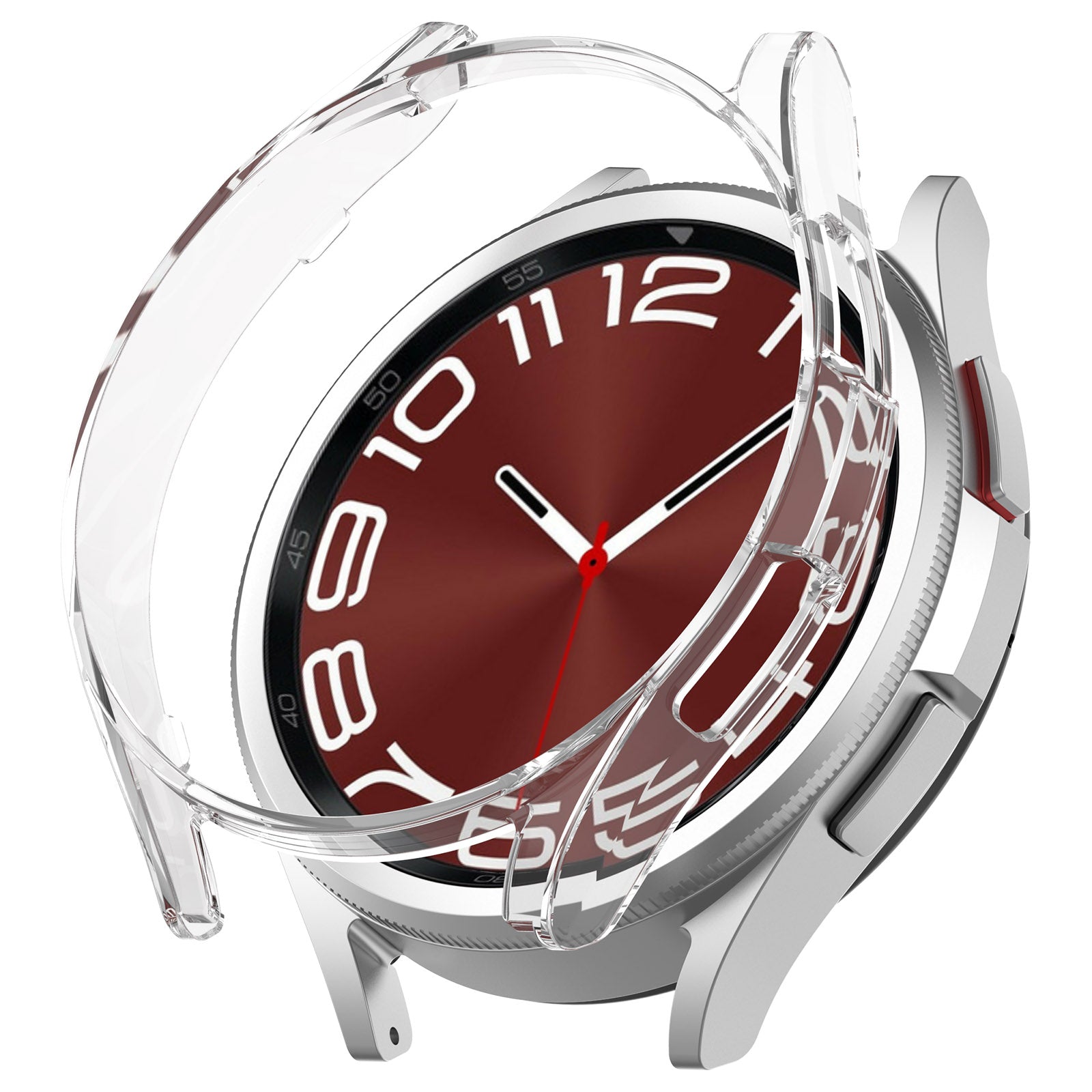 For Samsung Galaxy Watch6 Classic 43mm Scratch Proof Protective Case Hollowed-out Hard PC Cover