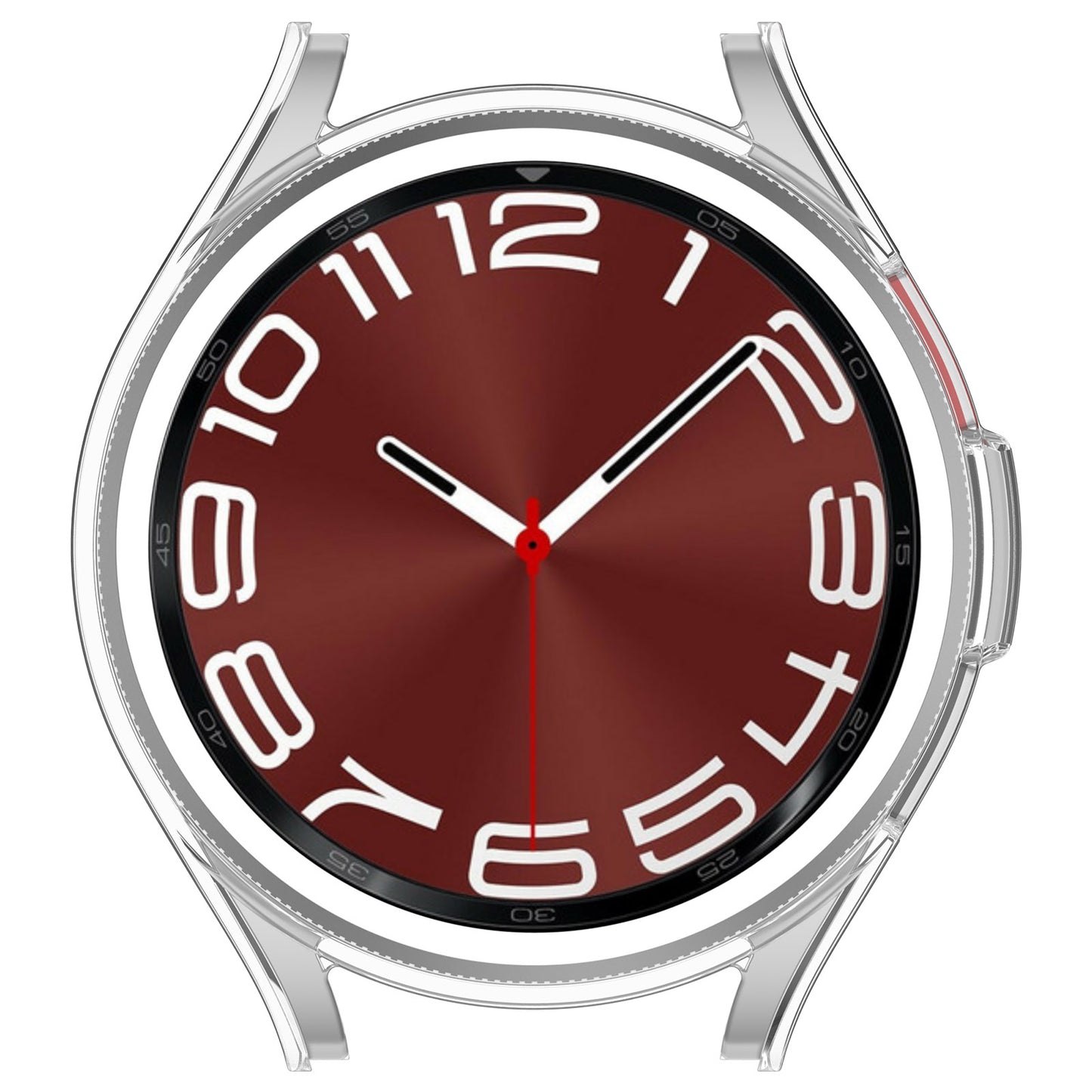 For Samsung Galaxy Watch6 Classic 43mm Scratch Proof Protective Case Hollowed-out Hard PC Cover