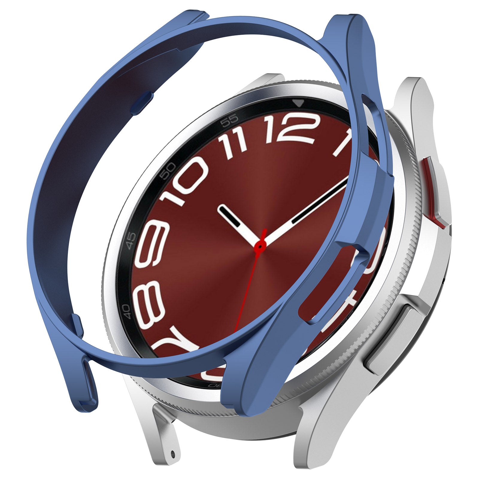For Samsung Galaxy Watch6 Classic 43mm Scratch Proof Protective Case Hollowed-out Hard PC Cover