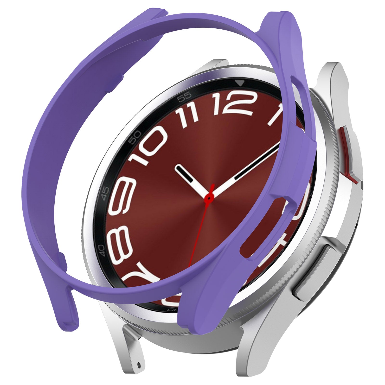 For Samsung Galaxy Watch6 Classic 43mm Scratch Proof Protective Case Hollowed-out Hard PC Cover