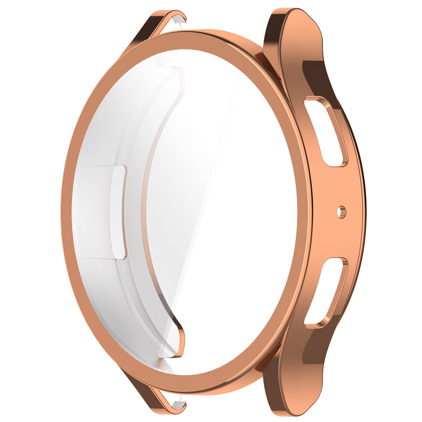 For Samsung Galaxy Watch6 40mm Electroplating Watch Protector Full Coverage TPU Watch Case