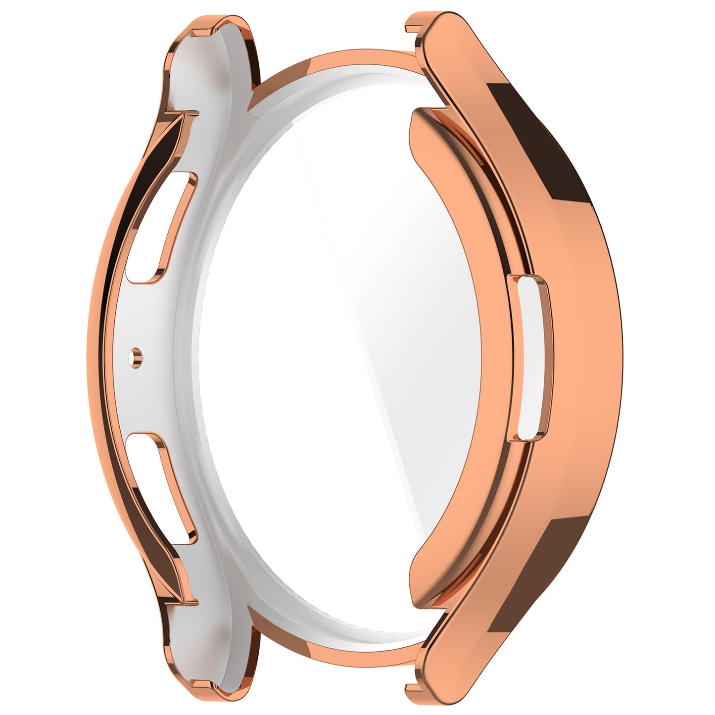 For Samsung Galaxy Watch6 40mm Electroplating Watch Protector Full Coverage TPU Watch Case