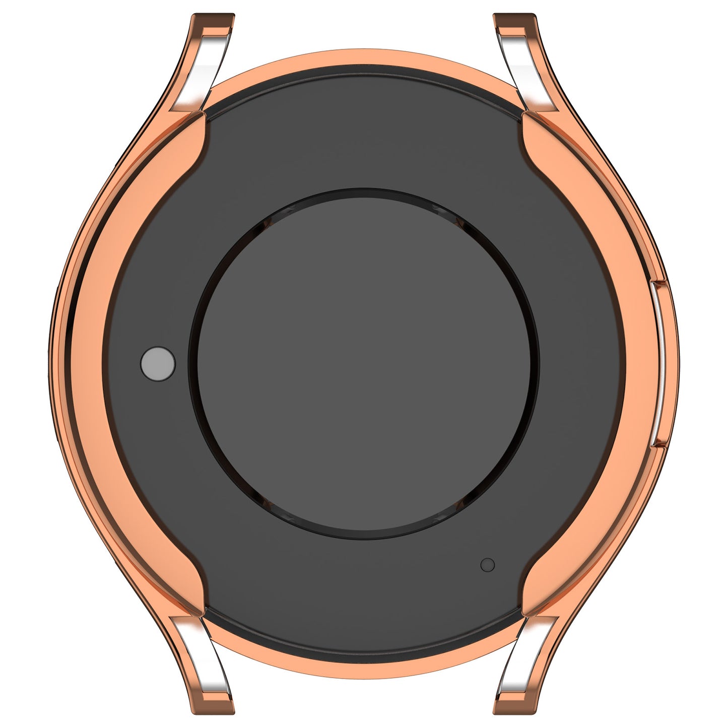 For Samsung Galaxy Watch6 40mm Electroplating Watch Protector Full Coverage TPU Watch Case