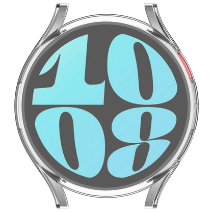 For Samsung Galaxy Watch6 40mm Electroplating Watch Protector Full Coverage TPU Watch Case