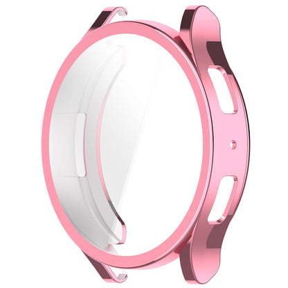 For Samsung Galaxy Watch6 40mm Electroplating Watch Protector Full Coverage TPU Watch Case