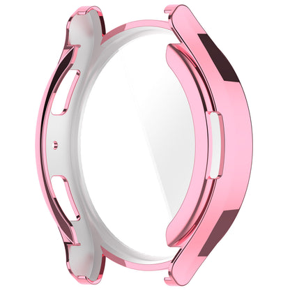 For Samsung Galaxy Watch6 40mm Electroplating Watch Protector Full Coverage TPU Watch Case