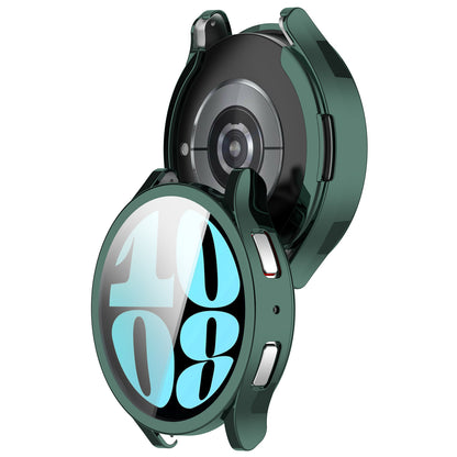 For Samsung Galaxy Watch6 40mm Electroplating Watch Protector Full Coverage TPU Watch Case