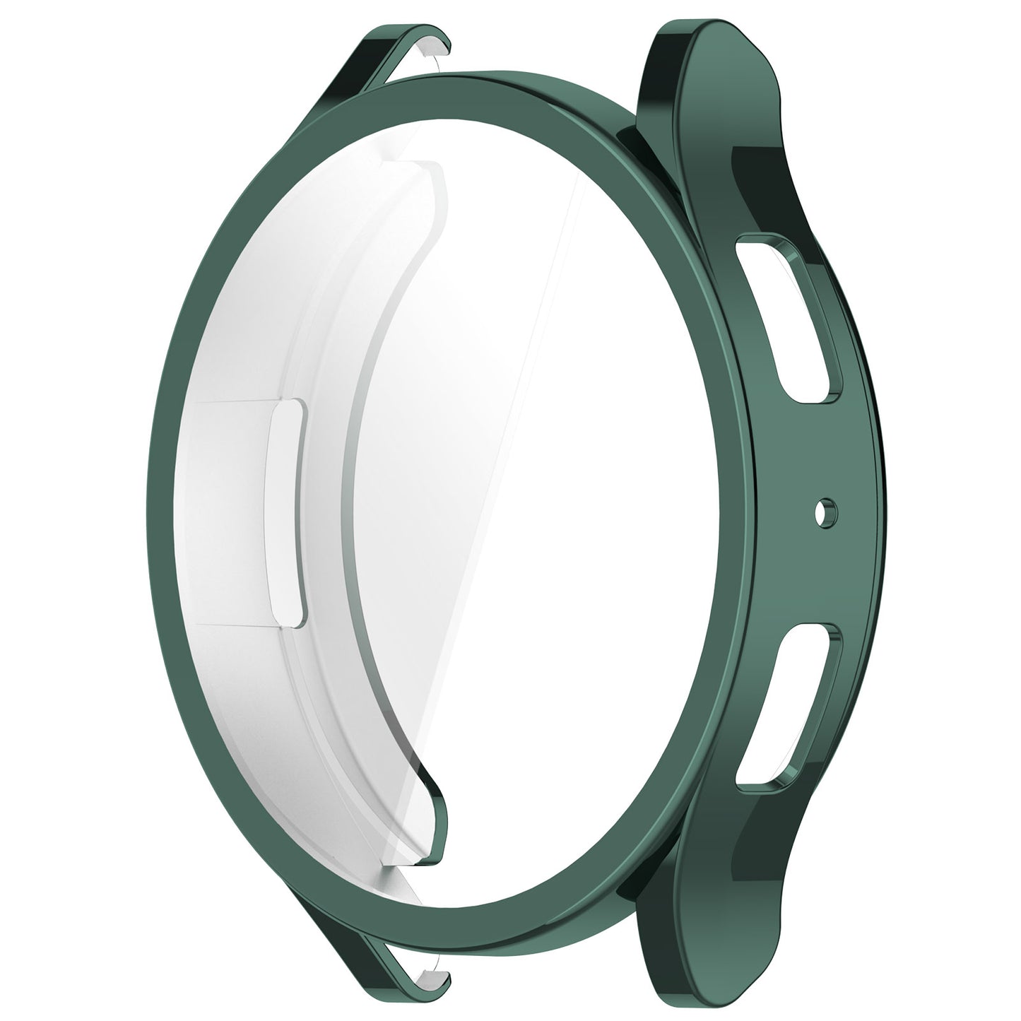 For Samsung Galaxy Watch6 40mm Electroplating Watch Protector Full Coverage TPU Watch Case