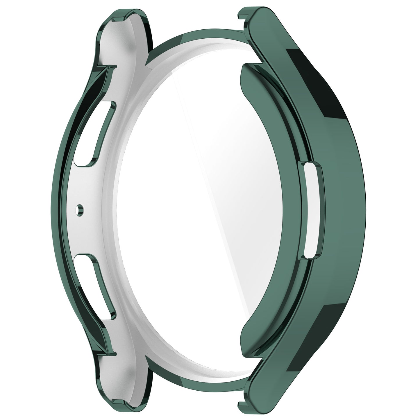For Samsung Galaxy Watch6 40mm Electroplating Watch Protector Full Coverage TPU Watch Case