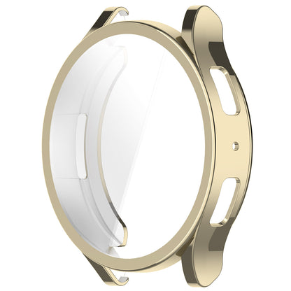 For Samsung Galaxy Watch6 40mm Electroplating Watch Protector Full Coverage TPU Watch Case
