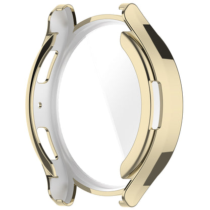 For Samsung Galaxy Watch6 40mm Electroplating Watch Protector Full Coverage TPU Watch Case