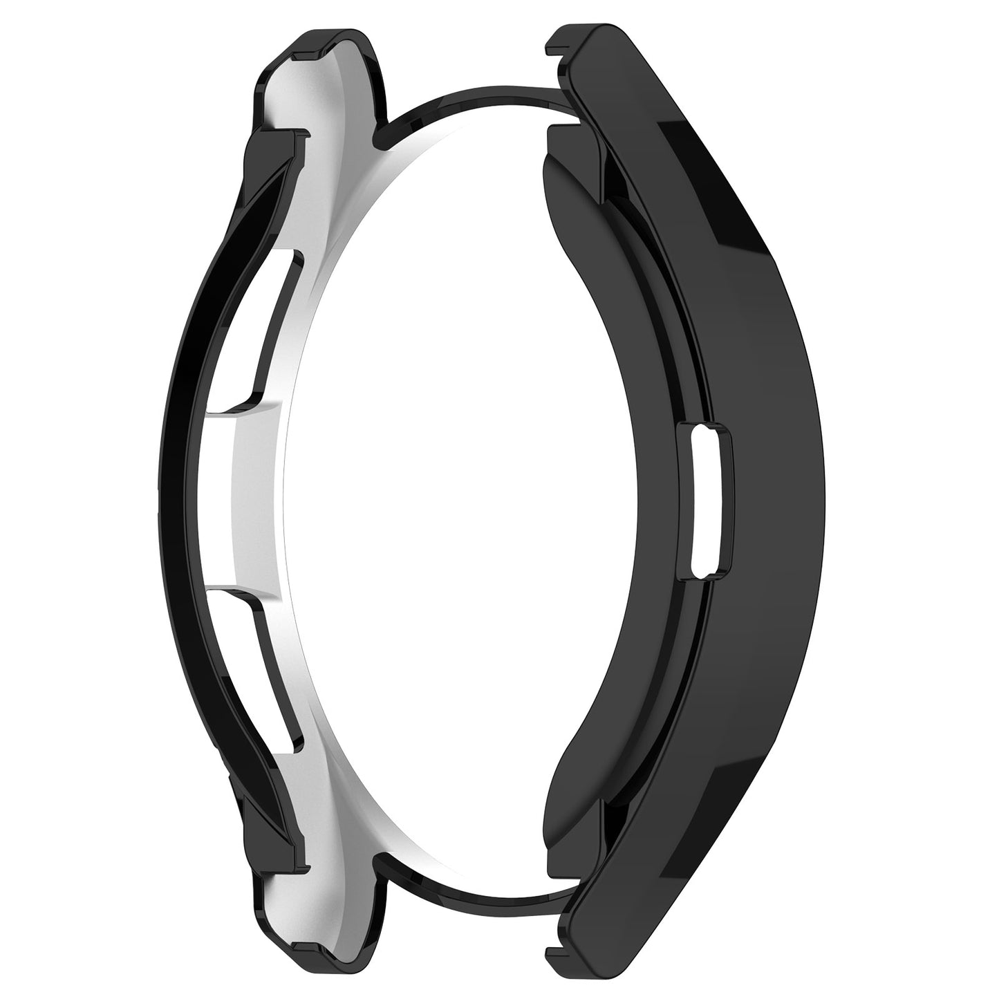 For Samsung Galaxy Watch6 Classic 43mm Anti-drop TPU Watch Case Hollow Protective Frame