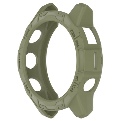 For Garmin Fenix 7X Pro / Fenix 7X / Epix Pro 51mm Hollow Protective Frame Soft TPU Watch Case