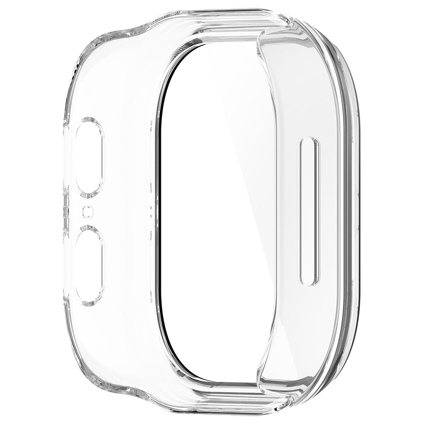 For Verizon GizmoWatch 2 Hard PC Protective Frame Watch Case with Built-in Tempered Glass Film