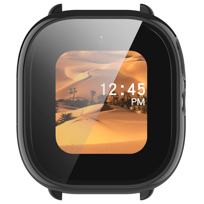For Verizon GizmoWatch Disney Edition PC Frame Anti-collision Watch Case with Built-in Tempered Glass Film