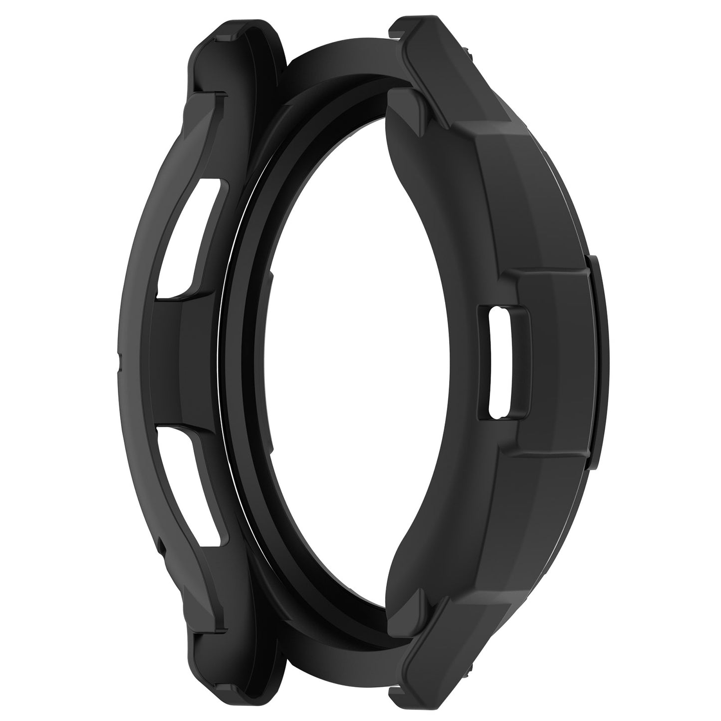 For Samsung Galaxy Watch6 Classic 43mm Watch Frame TPU Protector with Dial Panel Not Complete Covering Case