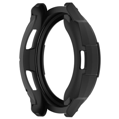For Samsung Galaxy Watch6 Classic 43mm Watch Frame TPU Protector with Dial Panel Not Complete Covering Case