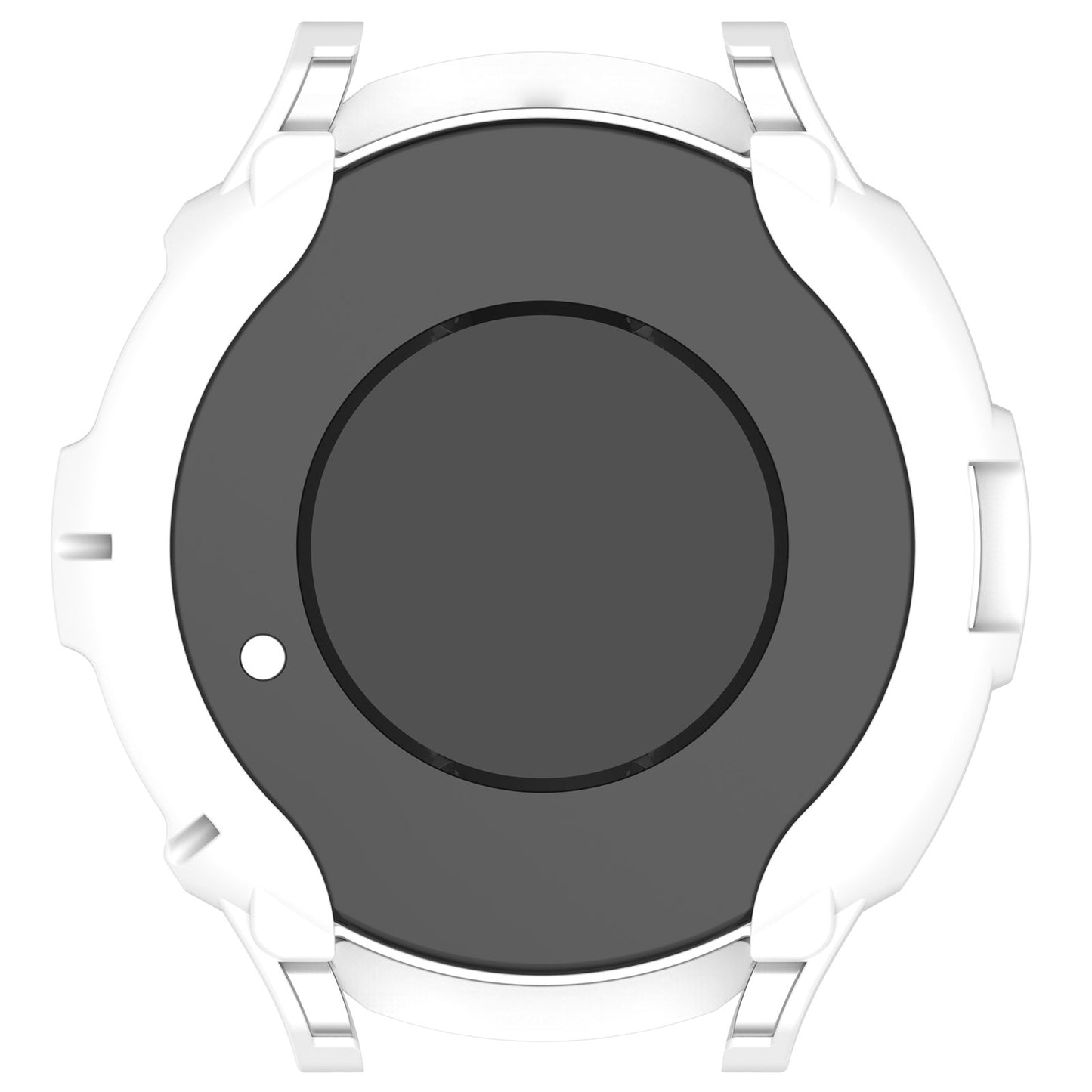 For Samsung Galaxy Watch6 Classic 43mm Watch Frame TPU Protector with Dial Panel Not Complete Covering Case