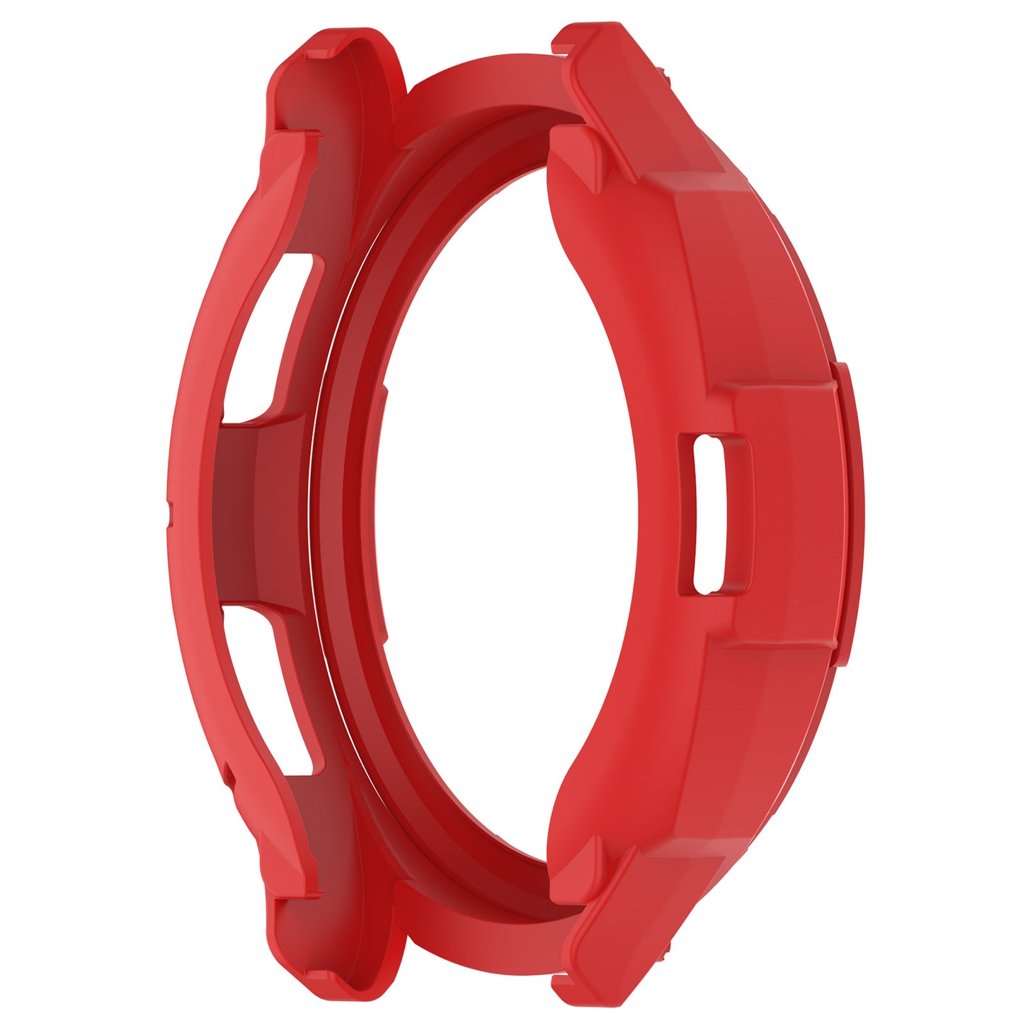 For Samsung Galaxy Watch6 Classic 43mm Watch Frame TPU Protector with Dial Panel Not Complete Covering Case