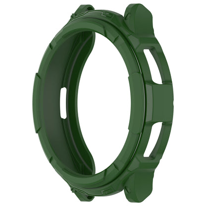 For Samsung Galaxy Watch6 Classic 43mm Watch Frame TPU Protector with Dial Panel Not Complete Covering Case