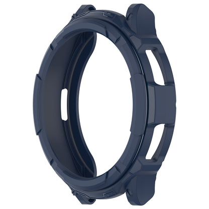 For Samsung Galaxy Watch6 Classic 43mm Watch Frame TPU Protector with Dial Panel Not Complete Covering Case