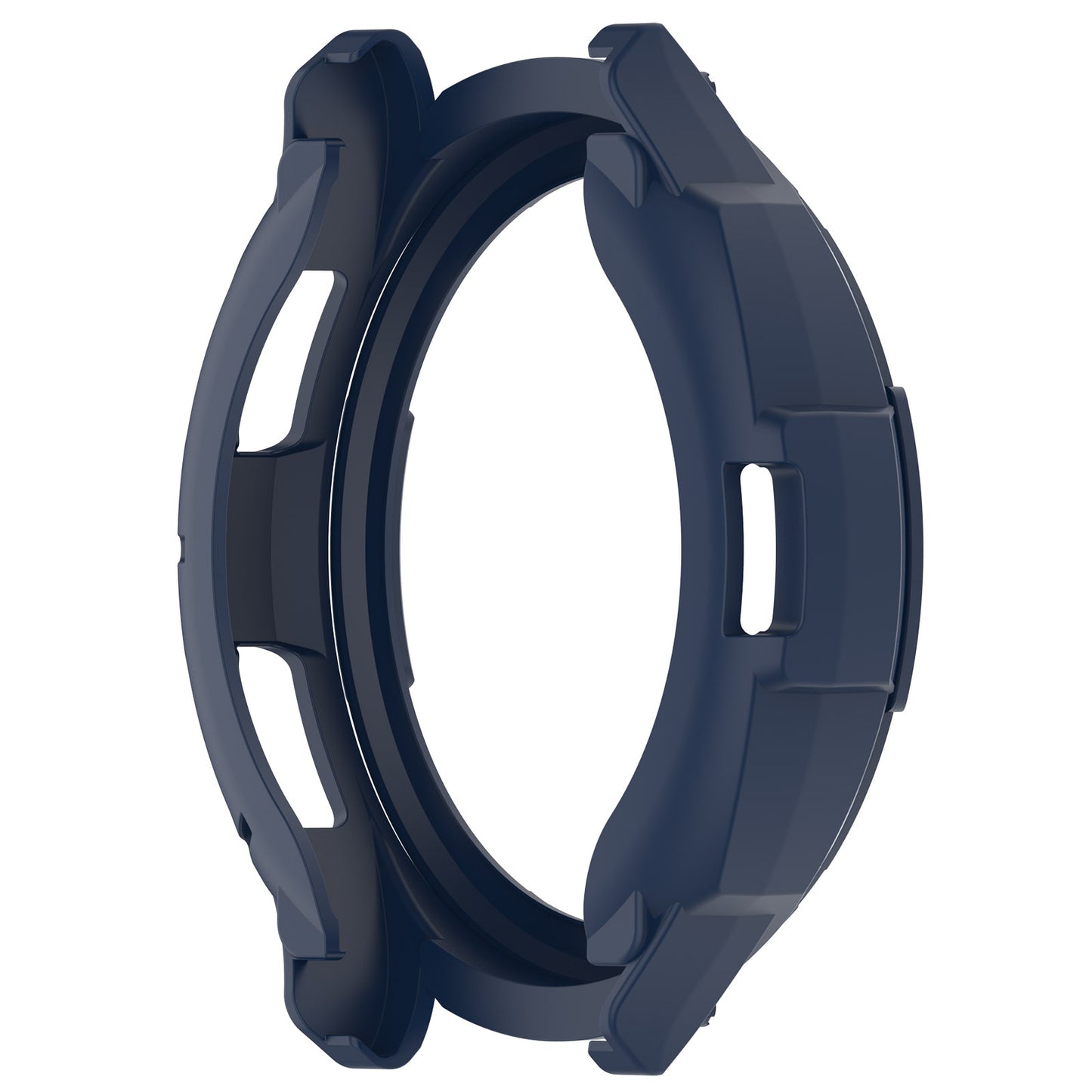 For Samsung Galaxy Watch6 Classic 43mm Watch Frame TPU Protector with Dial Panel Not Complete Covering Case