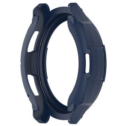 For Samsung Galaxy Watch6 Classic 43mm Watch Frame TPU Protector with Dial Panel Not Complete Covering Case