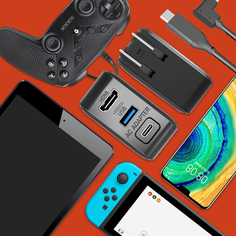 SW708 For Nintendo Switch Game Console Screen Connection Power Adapter HD Video Converter