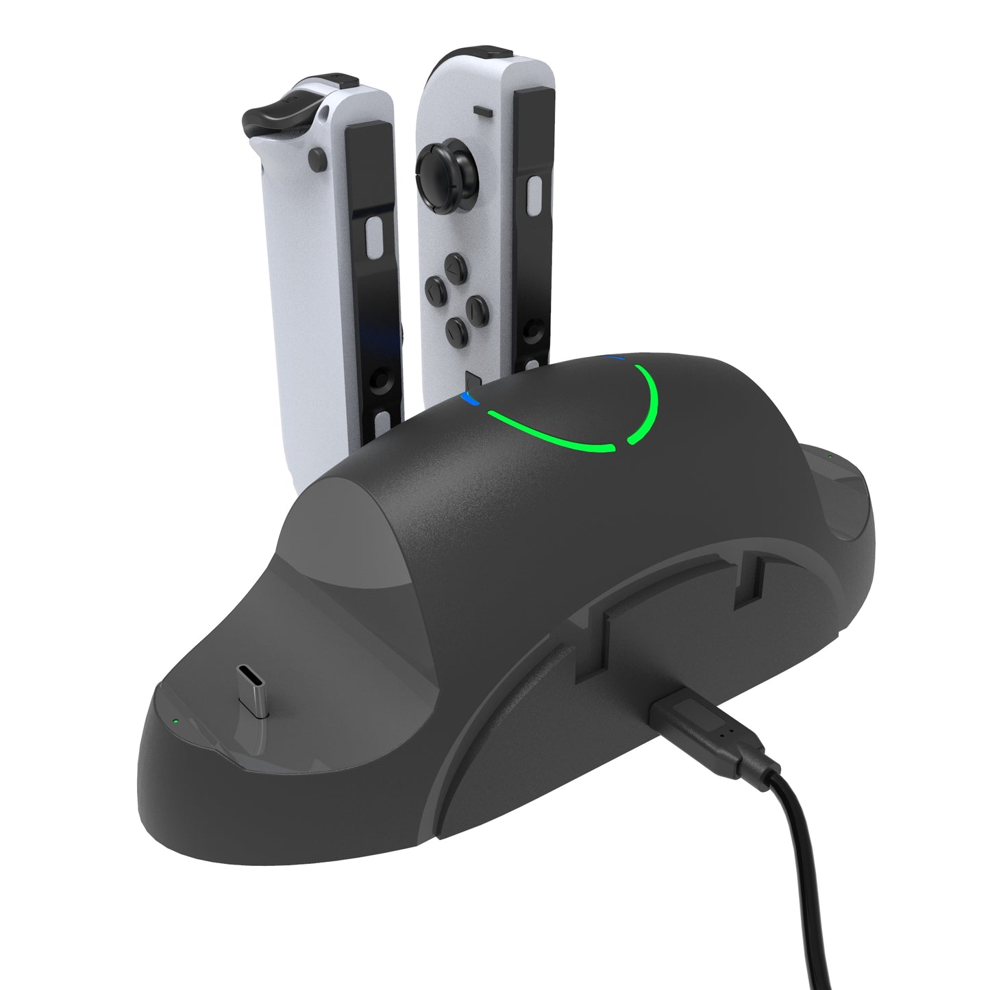 SW168 Controller Charger Dock Station for Nintendo Switch Pro Joy-con 6-in-1 Charging Stand for Nintendo Switch