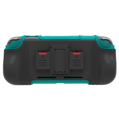 SM052 2 in 1 Protective Case for Nintendo Switch Lite Anti-Slip ABS+TPU Stand Cover with Game Card Slots