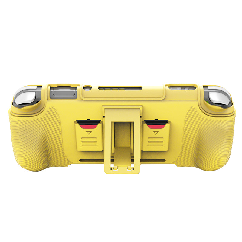 SM052 2 in 1 Protective Case for Nintendo Switch Lite Anti-Slip ABS+TPU Stand Cover with Game Card Slots
