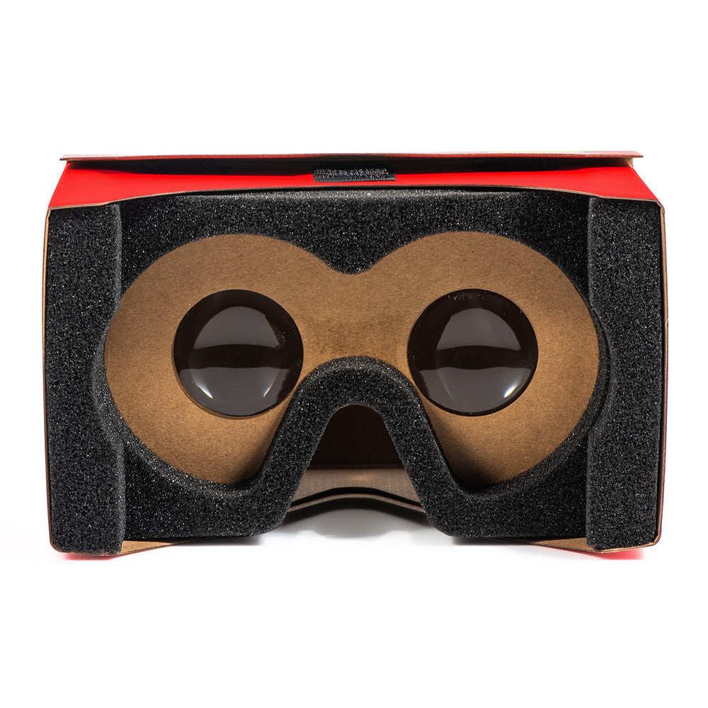 DEVASO For Nintendo Switch LCD / OLED VR Glasses Corrugated Paper+Elastic Cloth+Sponge Virtual Reality Goggles