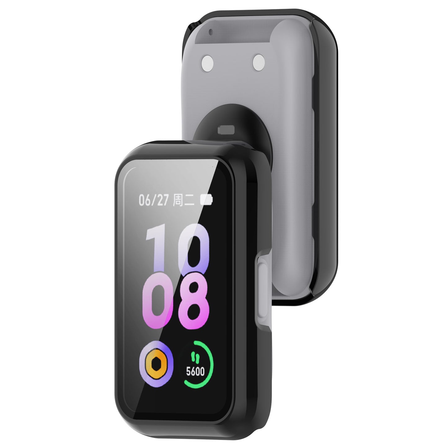 For Keep B4 Lite Hard PC Protective Case Watch Cover with Built-in Tempered Glass Screen Protector
