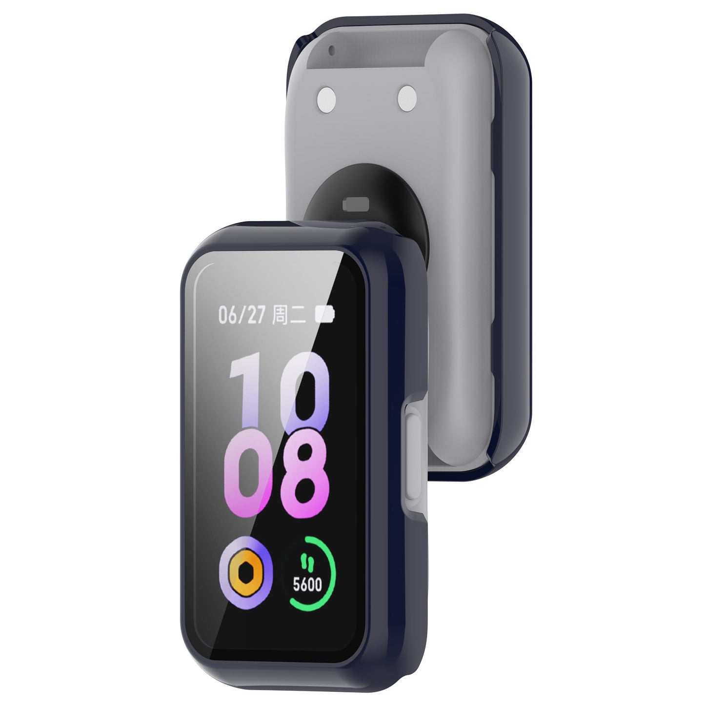 For Keep B4 Lite Hard PC Protective Case Watch Cover with Built-in Tempered Glass Screen Protector
