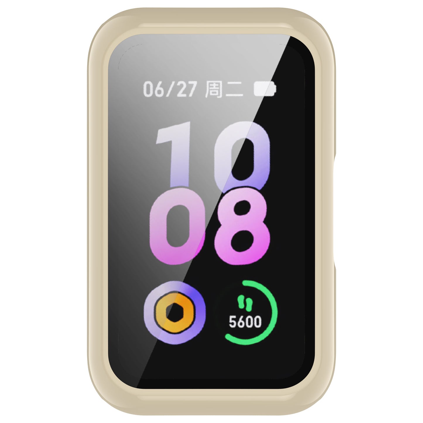 For Keep B4 Lite Hard PC Protective Case Watch Cover with Built-in Tempered Glass Screen Protector