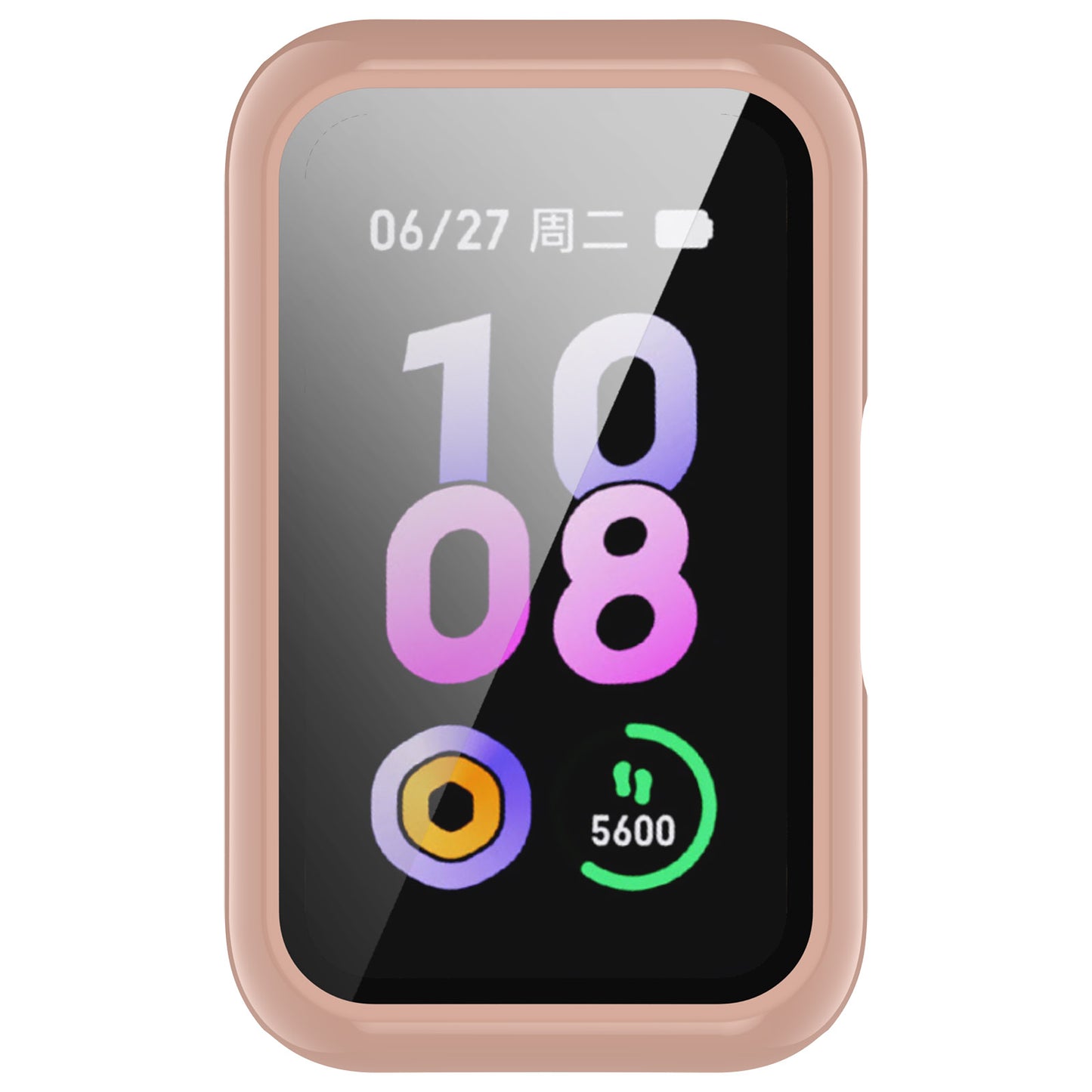 For Keep B4 Lite Hard PC Protective Case Watch Cover with Built-in Tempered Glass Screen Protector
