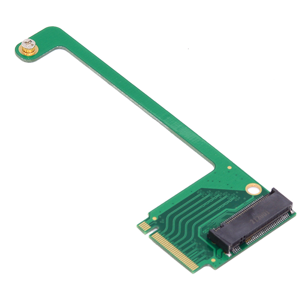 EP-022-2280MM NVME M-Key 22x30mm to 22x80mm Angled Extension SSD Upgrade Adapter Compatible with ROG Ally Gaming