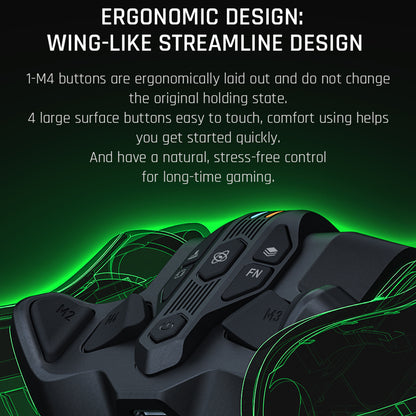 BIGBIG WON ARMOR-X Pro For Nintendo Switch / Xbox / PC Gaming Gamepad 2.4G Wireless Back Button